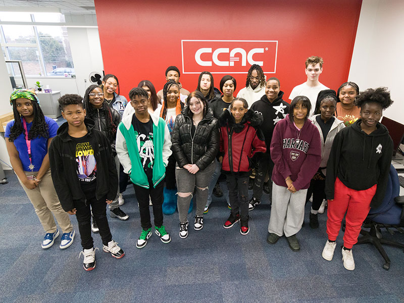 The Spring 2024 YCLA cohort at CCAC