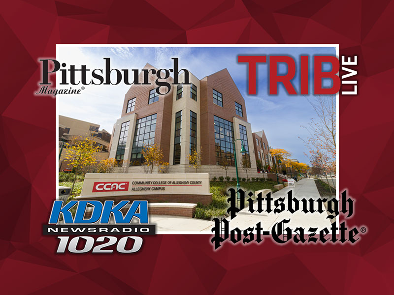 CCAC’s new Center for Education, Innovation & Training has garnered attention from Pittsburgh Magazine, TribLIVE, KDKA Newsradio and the Pittsburgh Post-Gazette.