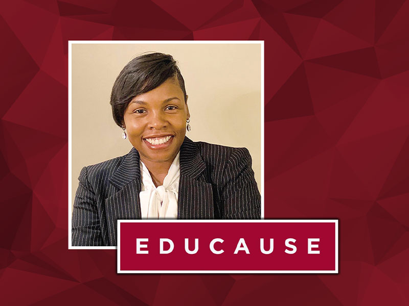 Dr. Ebony English will serve a three-year term on EDUCAUSE'S Teaching and Learning Advisory Committee.