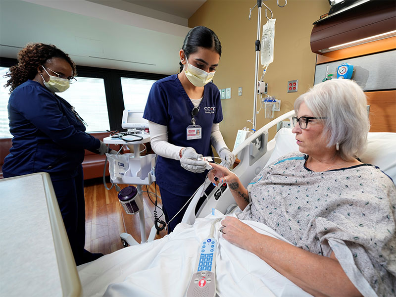 Students in CCAC’s Nursing and Allied Health programs benefit from hands-on experiences in a variety of clinical settings.