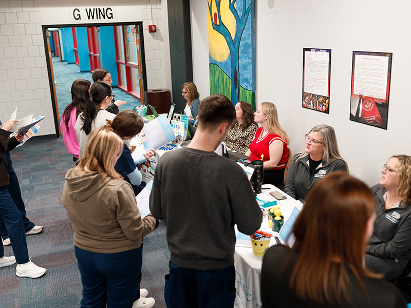 CCAC students and area job seekers attended the CCAC Career Fair last month at South Campus.